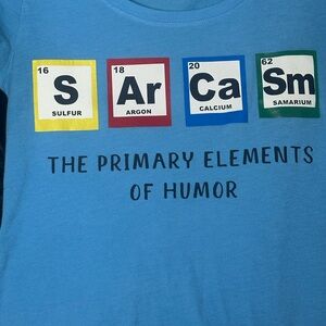 Blue Graphic Women's Jersey Top